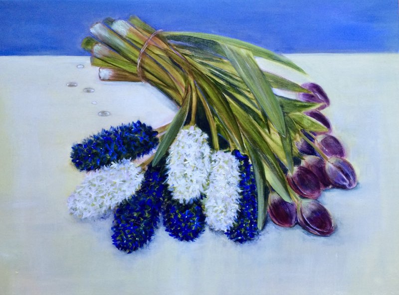 Hyacinths and Tulips
