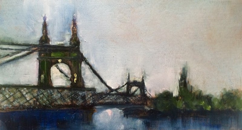 Oil on wood