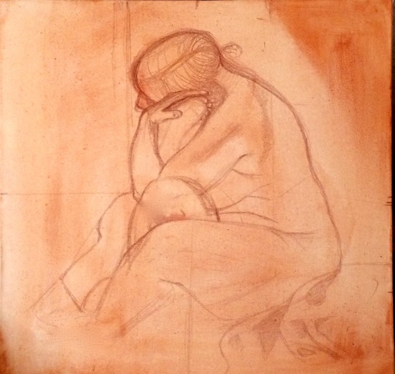 Charcoal Untitled