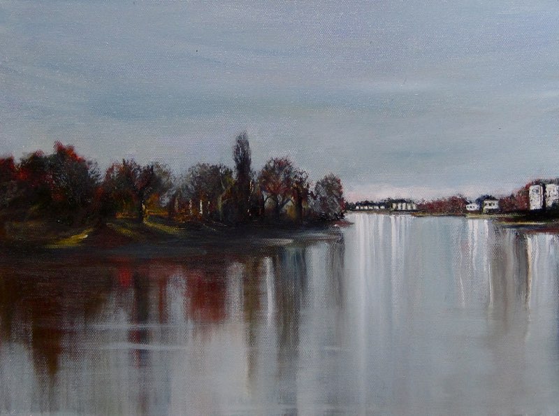 Autumn Bend in The River